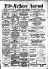 Mid-Lothian Journal Friday 01 March 1889 Page 1
