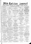 Mid-Lothian Journal Friday 03 January 1890 Page 1