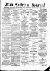 Mid-Lothian Journal Friday 17 January 1890 Page 1