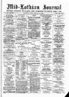 Mid-Lothian Journal Friday 14 February 1890 Page 1