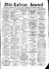 Mid-Lothian Journal Friday 28 February 1890 Page 1