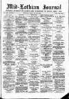 Mid-Lothian Journal Friday 30 May 1890 Page 1