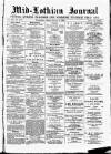 Mid-Lothian Journal Friday 01 August 1890 Page 1