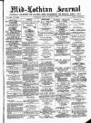 Mid-Lothian Journal Friday 09 January 1891 Page 1