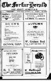 Forfar Herald Friday 23 September 1927 Page 1