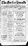 Forfar Herald Friday 14 October 1927 Page 1