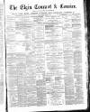 Elgin Courant, and Morayshire Advertiser Friday 09 March 1883 Page 1
