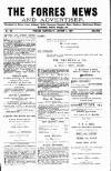 Forres News and Advertiser Saturday 03 August 1907 Page 1
