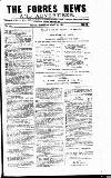 Forres News and Advertiser Saturday 23 April 1910 Page 1