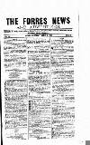 Forres News and Advertiser Saturday 30 April 1910 Page 1