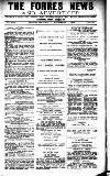 Forres News and Advertiser Saturday 07 December 1912 Page 1