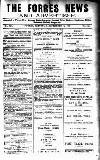 Forres News and Advertiser Saturday 06 September 1919 Page 1