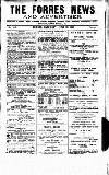 Forres News and Advertiser Saturday 25 June 1921 Page 1