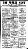 Forres News and Advertiser Saturday 12 January 1924 Page 1