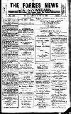 Forres News and Advertiser Saturday 30 June 1928 Page 1
