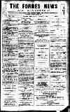 Forres News and Advertiser Saturday 18 August 1928 Page 1
