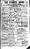 Forres News and Advertiser Saturday 06 April 1929 Page 1