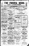 Forres News and Advertiser Saturday 10 August 1929 Page 1