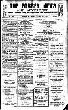 Forres News and Advertiser Saturday 17 August 1929 Page 1