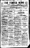 Forres News and Advertiser Saturday 19 October 1929 Page 1