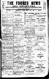 Forres News and Advertiser Saturday 06 February 1932 Page 1