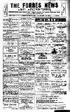 Forres News and Advertiser Saturday 19 December 1936 Page 1