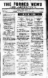 Forres News and Advertiser Saturday 20 January 1940 Page 1