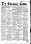 Christian News Saturday 24 February 1855 Page 1