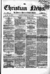Christian News Saturday 23 May 1868 Page 1