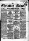 Christian News Saturday 01 August 1868 Page 1