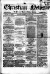 Christian News Saturday 15 August 1868 Page 1