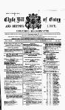 Clyde Bill of Entry and Shipping List Saturday 19 September 1874 Page 1
