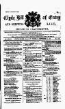 Clyde Bill of Entry and Shipping List Thursday 24 September 1874 Page 1