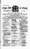 Clyde Bill of Entry and Shipping List Tuesday 27 October 1874 Page 1