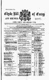 Clyde Bill of Entry and Shipping List Saturday 31 October 1874 Page 1