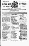 Clyde Bill of Entry and Shipping List Saturday 07 November 1874 Page 1