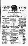Clyde Bill of Entry and Shipping List Tuesday 22 December 1874 Page 1