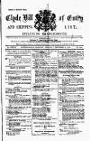 Clyde Bill of Entry and Shipping List Thursday 31 December 1874 Page 1