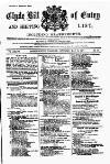 Clyde Bill of Entry and Shipping List Saturday 19 May 1877 Page 1