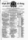 Clyde Bill of Entry and Shipping List Saturday 14 July 1877 Page 1