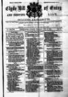 Clyde Bill of Entry and Shipping List Thursday 31 July 1879 Page 1