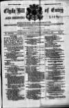 Clyde Bill of Entry and Shipping List Saturday 11 October 1879 Page 1