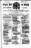 Clyde Bill of Entry and Shipping List Thursday 04 March 1880 Page 1