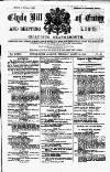 Clyde Bill of Entry and Shipping List Thursday 18 March 1880 Page 1