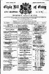 Clyde Bill of Entry and Shipping List Saturday 28 August 1880 Page 1