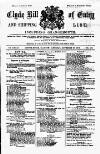 Clyde Bill of Entry and Shipping List Saturday 27 November 1880 Page 1