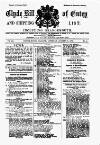 Clyde Bill of Entry and Shipping List Saturday 08 January 1881 Page 1
