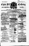 Clyde Bill of Entry and Shipping List Tuesday 03 January 1882 Page 1