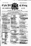 Clyde Bill of Entry and Shipping List Thursday 14 December 1882 Page 1