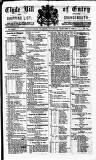 Clyde Bill of Entry and Shipping List Saturday 03 February 1883 Page 1